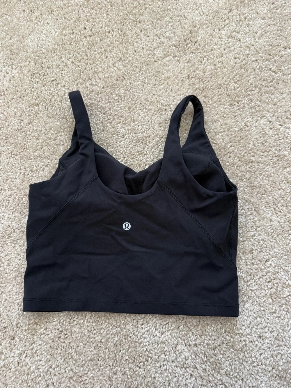 Black Lululemon Align Tank D cup